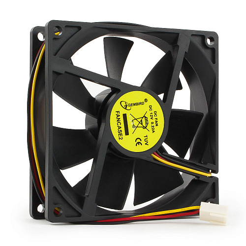 Вентилятор 92мм Gembird FANCASE2; втулка; 2800