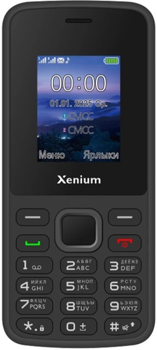 Мобильный телефон Philips Xenium X175 Black;