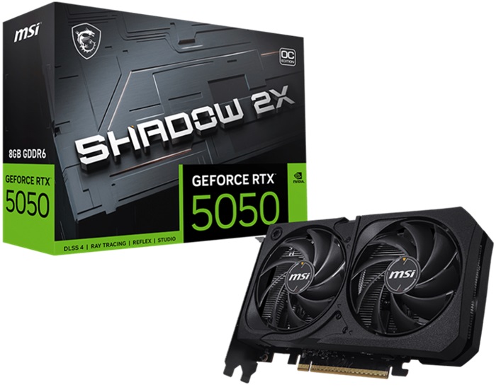 Видеокарта nVidia RTX 5050 MSI RTX