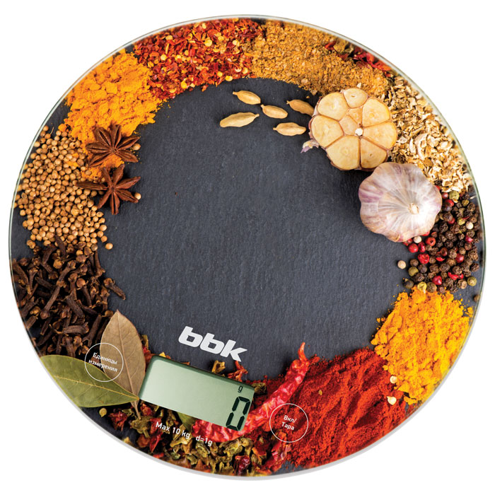 Весы кухонные BBK KS103G; 10 кг;
