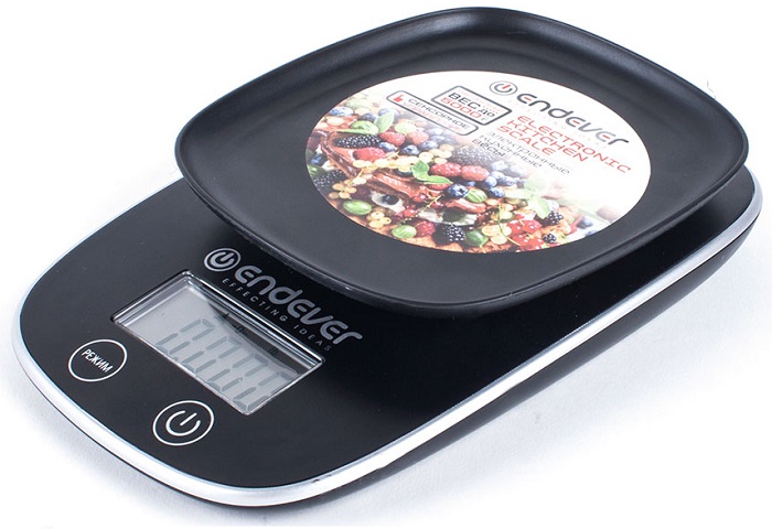 Весы кухонные с чашей Endever KS-526;
