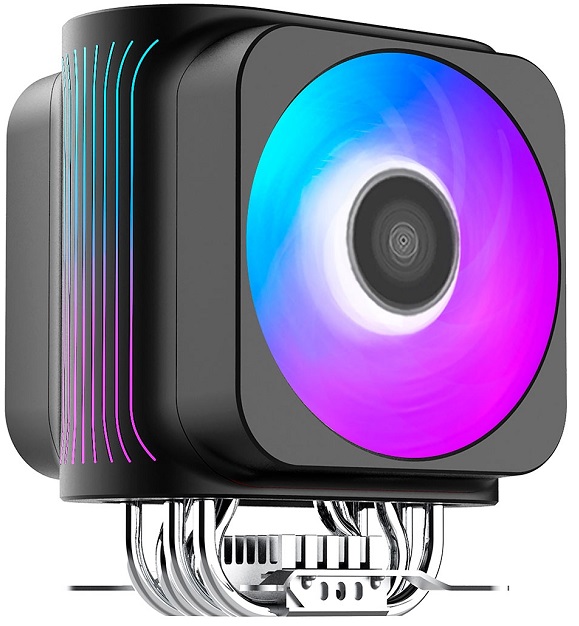 Кулер PCCooler GI-D66A Halo RGB; 775,115x,1366,2011,2066;