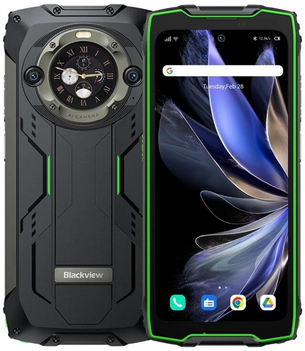 Смартфон Blackview BV9300 Pro 12/256Гб Green;