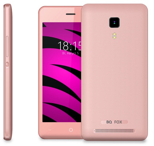 Смартфон BQ Fox 1/8Гб Rose Gold