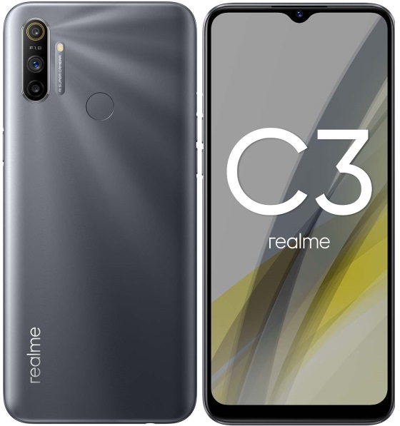 Смартфон Realme C3 3/32Гб Volcano Grey