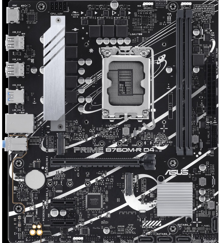 Материнская плата intel B760 Asus PRIME