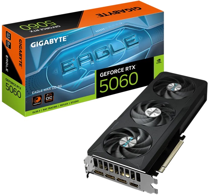Видеокарта nVidia RTX 5060 Gigabyte RTX