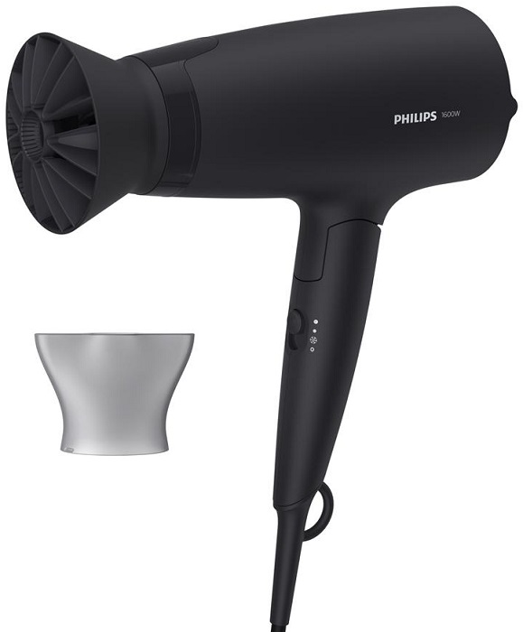 Фен Philips BHD308/10; складной; 1600 Вт;