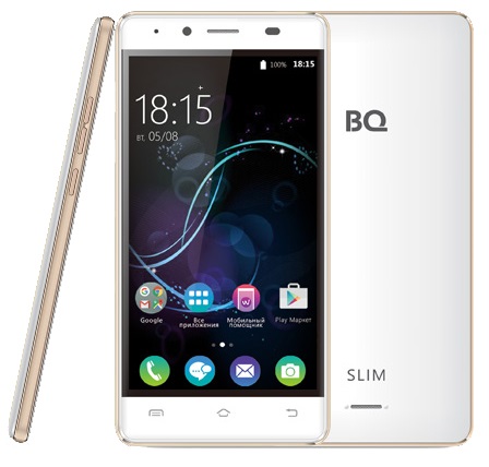 Смартфон BQ Slim White (BQ-5060); 5"IPS(1280x720);