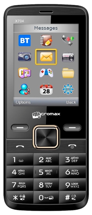 Мобильный телефон Micromax X704; 2.4”(320x240); 32Мб;