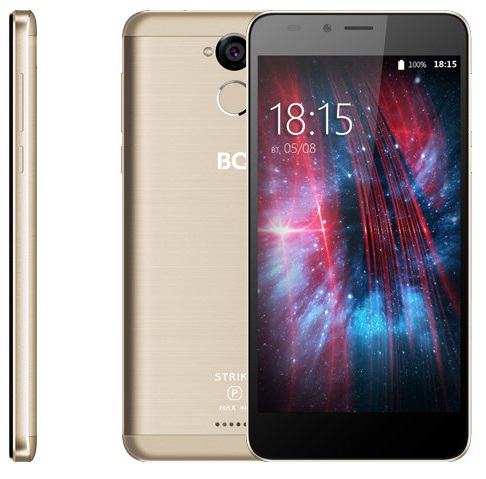 Смартфон BQ StrikePowerMax 4G 1/8Гб Gold