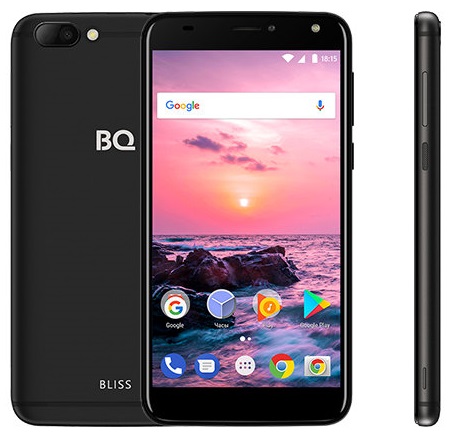 Смартфон BQ Bliss 1/8Гб Black (BQ-5511L);
