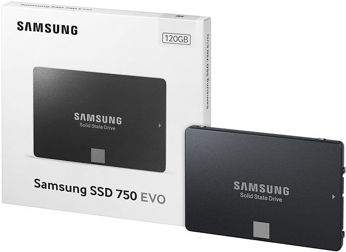 SSD-накопитель 2.5" 120Гб Samsung 750 EVO