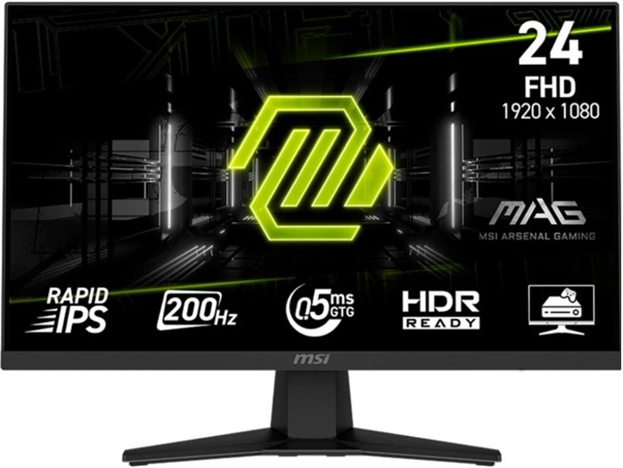 Монитор 24" MSI MAG 244F (9S6-3BC41H-011);