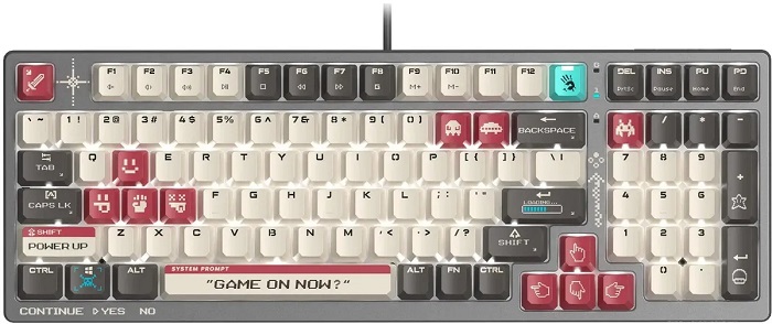 Клавиатура A4Tech Bloody S98 Pixels Red;