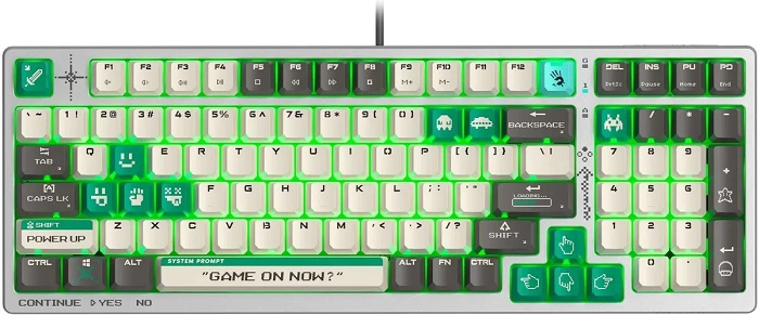 Клавиатура A4Tech Bloody S98 Pixels Green;