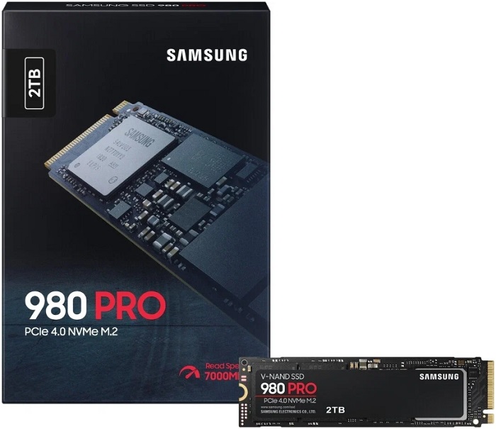 SSD-накопитель M.2 NVMe 2Тб Samsung 980