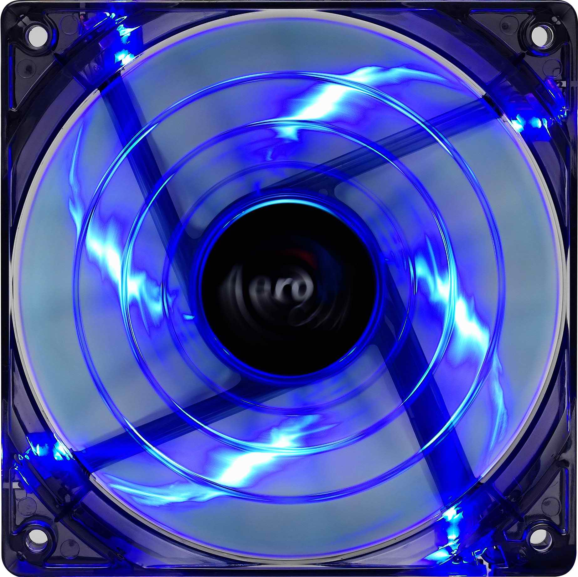 Вентилятор 120мм AeroCool Shark "Blue Edition"