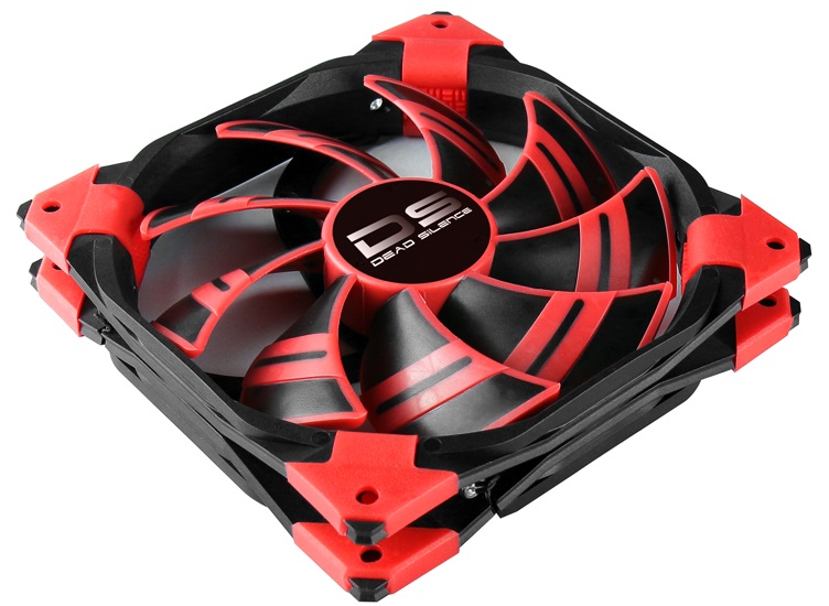 Вентилятор 120мм AeroCool DS Red; подшипник;