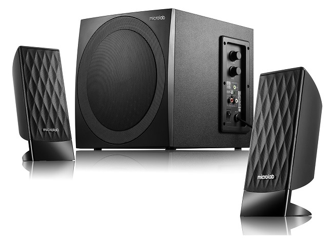 Колонки 2.1 Microlab M-300; 40 Вт;