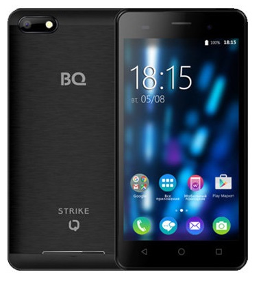 Смартфон BQ Strike Black Brushed (BQ-5020);
