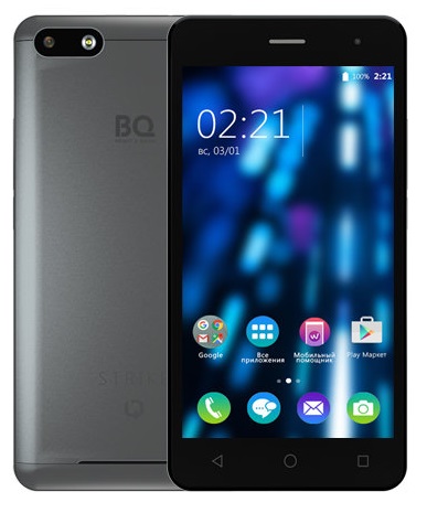 Смартфон BQ Strike Dark Grey (BQ-5020);