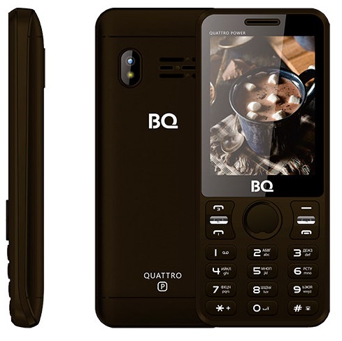 Мобильный телефон BQ Quattro Power Brown
