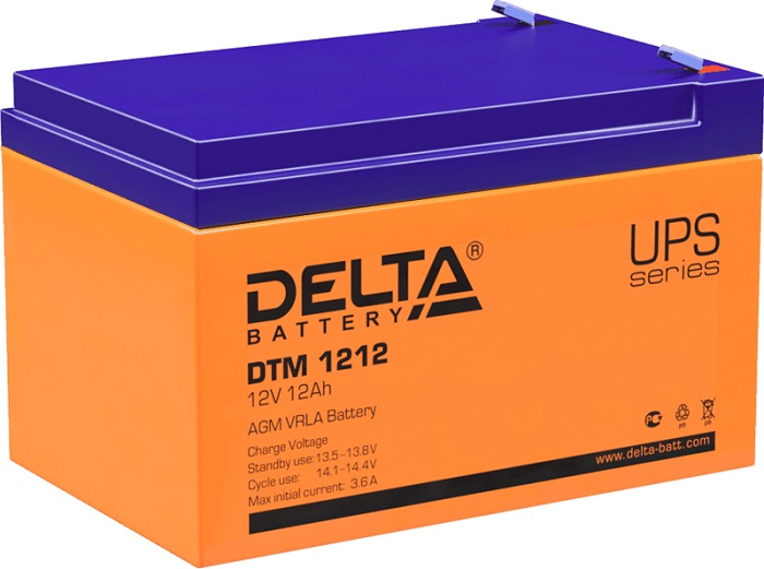 Аккумуляторная батарея для ИБП DELTA Battery