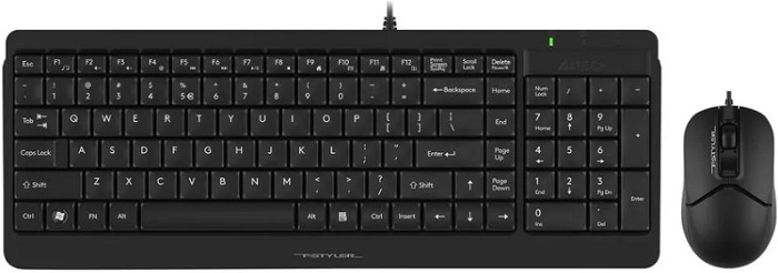 Комплект клавиатура + мышь A4Tech Fstyler