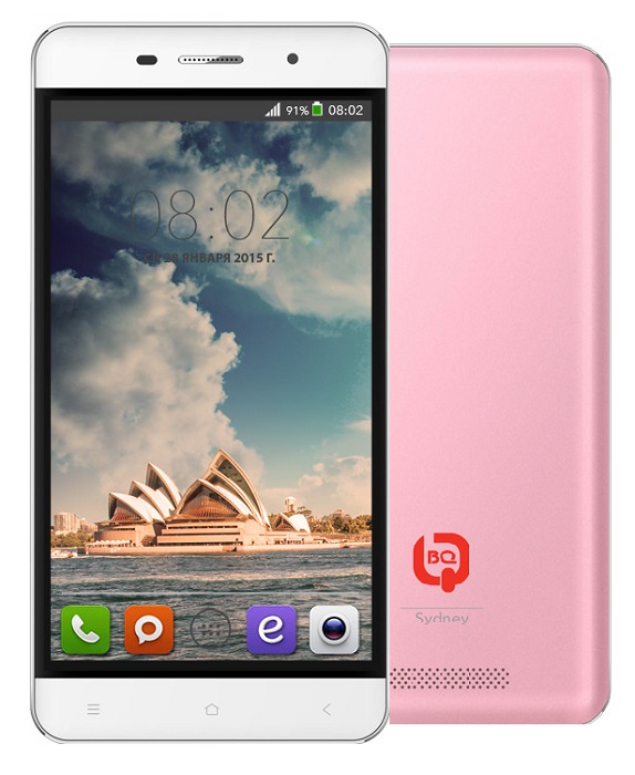 Смартфон BQ Sydney Rose Gold (BQ-5009);