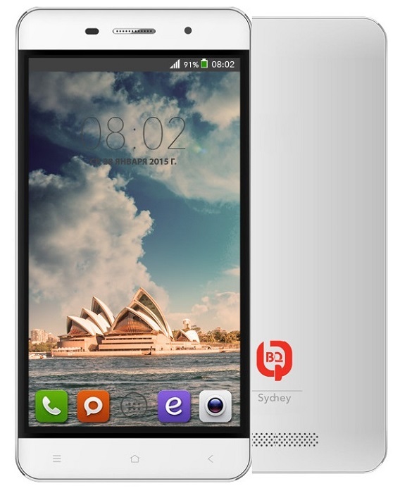 Смартфон BQ Sydney White (BQ-5009); 5"IPS(1280x720);