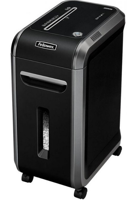 Шредер Fellowes MicroShred 99MS (FS-46091); черный/серый