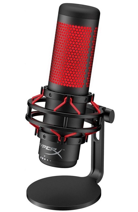 Микрофон HyperX QuadCast (4P5P6AA/HX-MICQC-BK); 36 дБ;