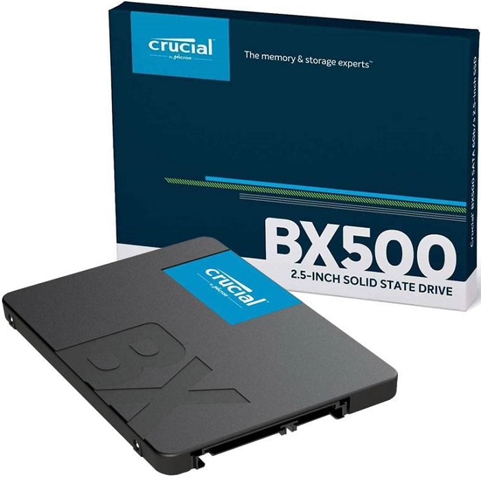 SSD-накопитель 2.5" 120Гб Crucial BX500 (CT120BX500SSD1);