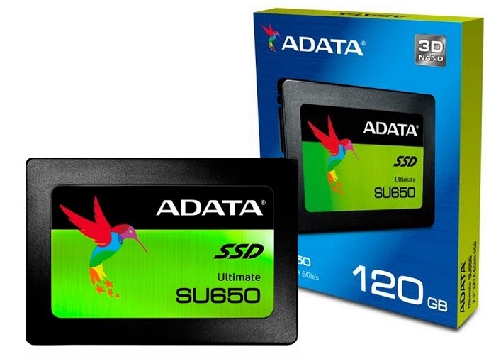 SSD-накопитель 2.5" 120Гб A-Data Ultimate SU650