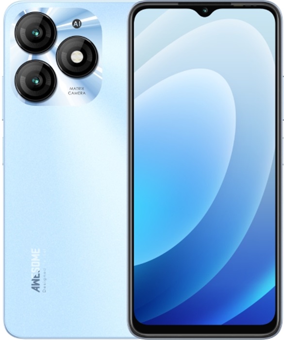 Смартфон iTel A70 4/256 Azure Blue