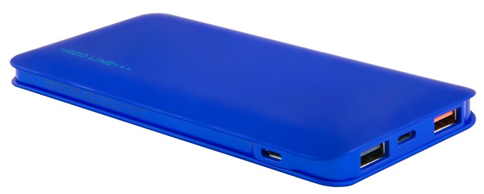 Портативный аккумулятор 8 000 мАч Red