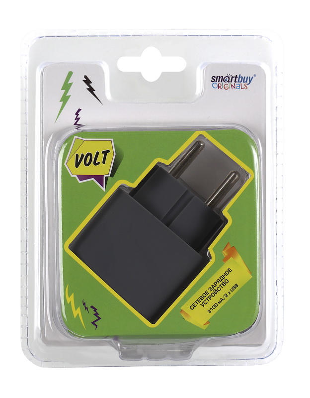 Зарядное устройство USB сетевое SmartBuy VOLT