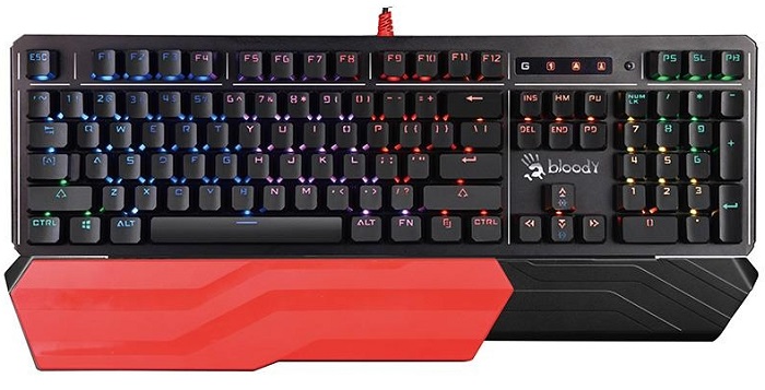 Клавиатура A4Tech Bloody B975; оптомеханическая; LK