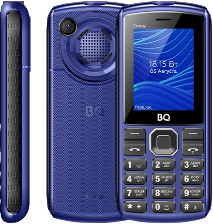 Мобильный телефон BQ Energy Blue+Black (BQ-2452);