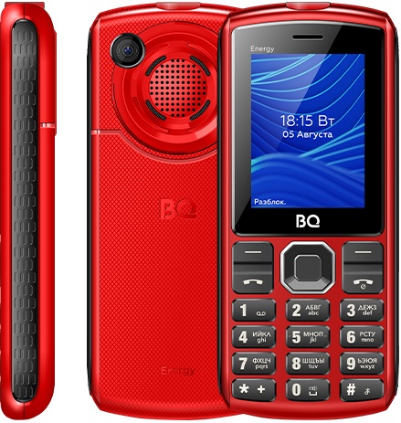 Мобильный телефон BQ Energy Red+Black (BQ-2452);