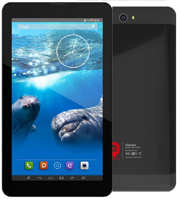 Планшет 7" BQ Clarion (BQ-7008G); 1024x600;