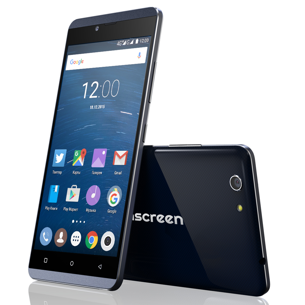 Смартфон Highscreen Bay; 5.5"(1280x720); MediaTek MT6753