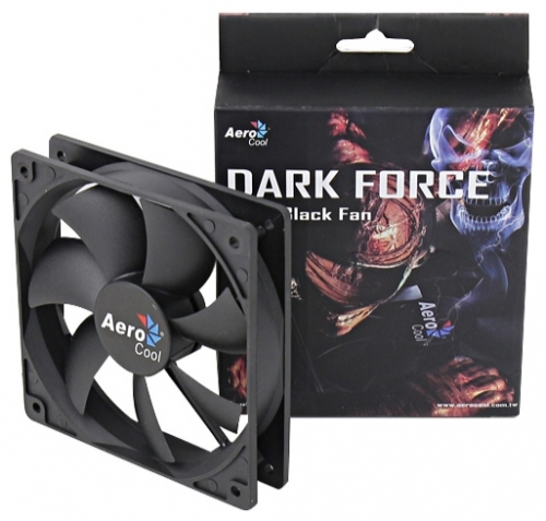 Вентилятор 120мм AeroCool Dark Force (4713105951332);