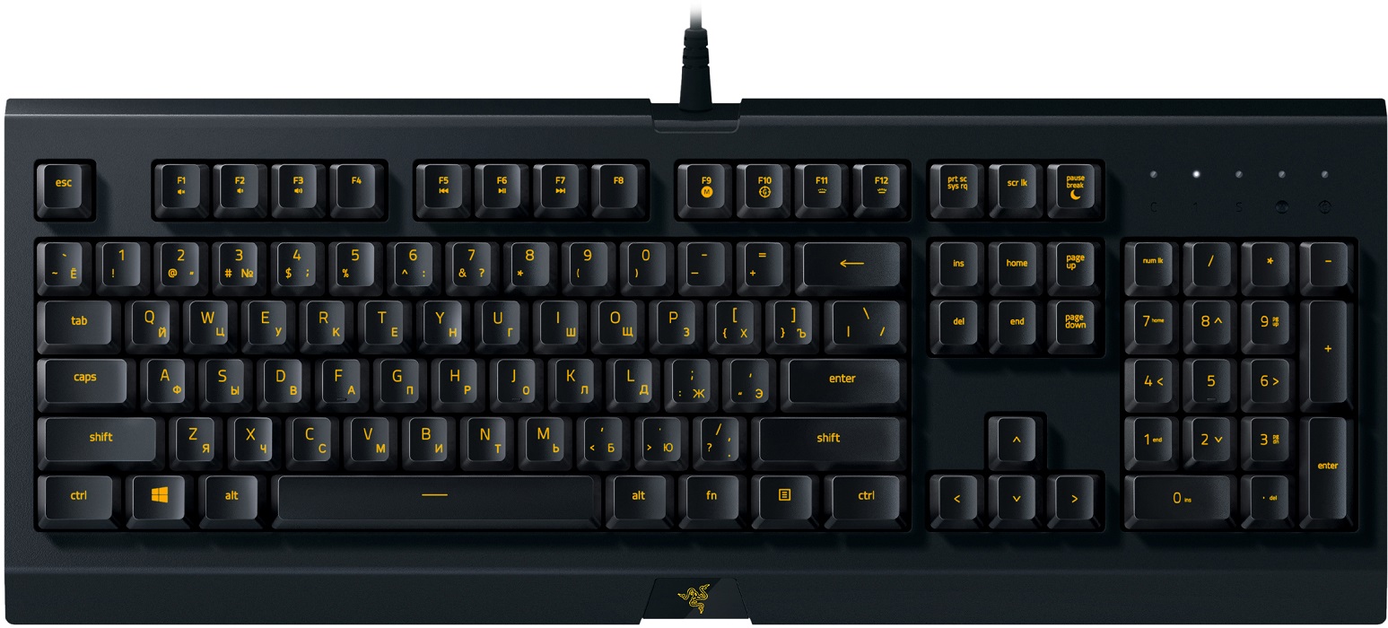 Клавиатура Razer Cynosa Lite Chroma (RZ03-02741500-R3R1);