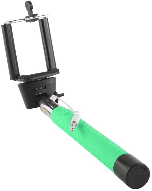Монопод для селфи с проводной фото-кнопкой