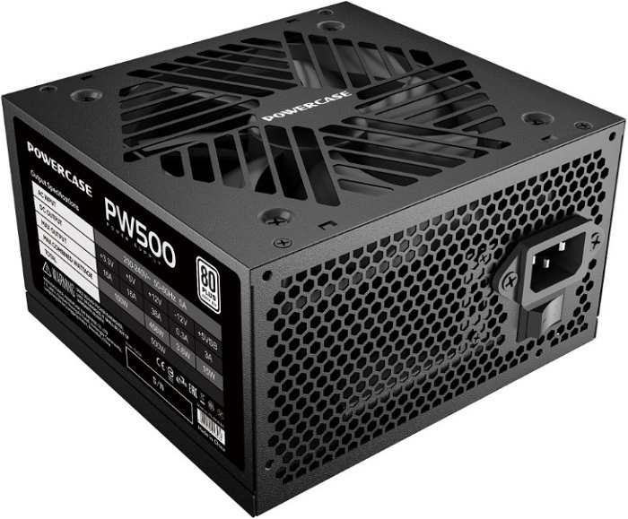 Блок питания 500 Вт Powercase PW500;