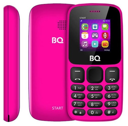 Мобильный телефон BQ Start+ Pink (BQ-1414);