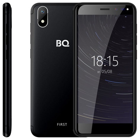 Смартфон BQ First 1/8Гб Black (BQ-5015L);