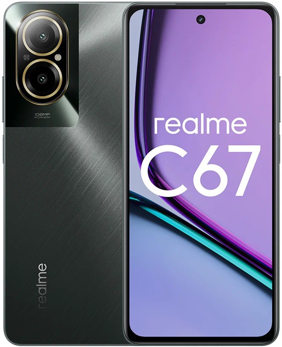 Смартфон Realme C67 6/128Гб Black (RMX3890);